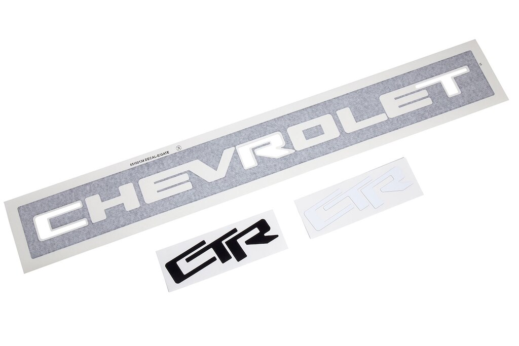 Calcomanía lateral disponible para Chevrolet Colorado 2025, camioneta todoterreno 4x4