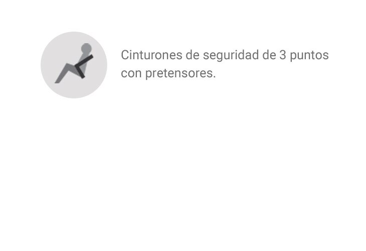 Cinturones de seguridad de 3 puntos con pretensores en tu Chevrolet Tornado Van 2023